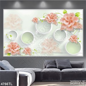 Tranh hoa giả ngọc cam