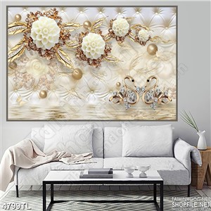 Tranh lụa hoa cúc mới nhất