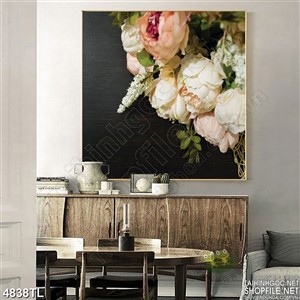 Tranh hoa peony đẹp