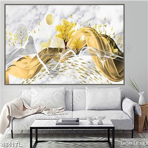 Tranh in 3D phong cảnh nghệ thuật