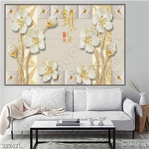 Tranh hoa đẹp psd