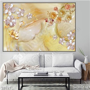 Tranh hoa in tường đẹp nhất