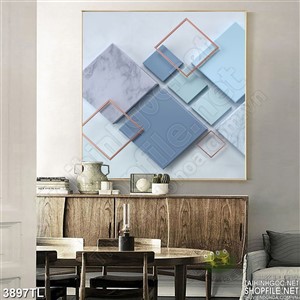 Tranh đẹp trang trí ô vuông décor