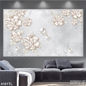 Tranh hoa nghệ thuật đẹp psd