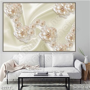 Tranh lụa hoa giả ngọc mới nhất