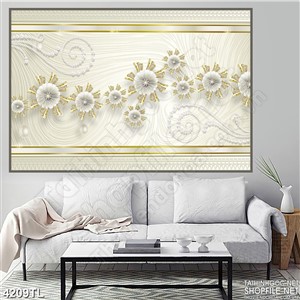 Tranh hoa 3D nghệ thuật đẹp