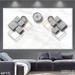 Tranh decor nghệ thuật in uv