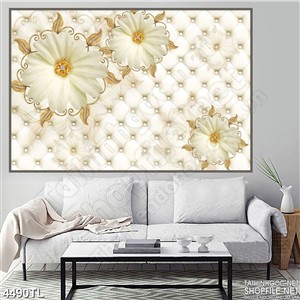 Tranh hoa cúc trắng đẹp mới