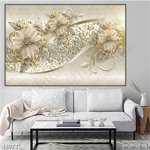 Tranh hoa ngọc nghệ thuật