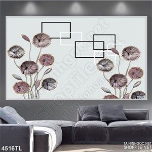 Tranh tường hoa 3D