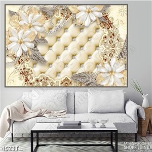 Tranh in gạch hoa décor mới nhất