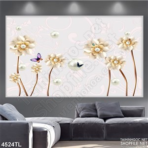 Tranh hoa đẹp và bướm đẹp nhất