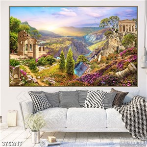 Tranh thung lũng hoa và những ngôi đèn cổ