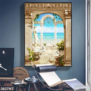 Tranh phong cảnh thiên nhiên kì diệu 3d