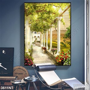 Tranh phong cảnh mơ mộng của thiên nhiên