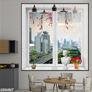 Tranh những bức tranh treo trên tường trắng