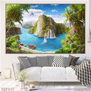 Tranh những hòn đảo hoang