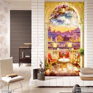 Tranh phong cảnh thiên nhiên lãng mạn