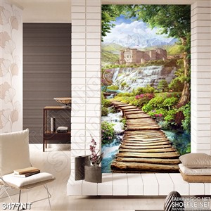 Tranh khung cảnh thiên nhiên thơ mộng