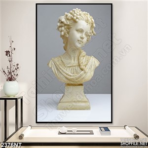 Tranh bức tượng hình nhân treo tường