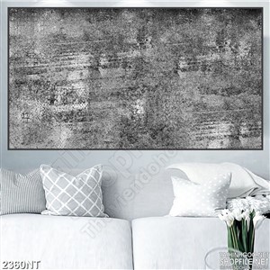 Tranh trắng đen đơn sắc in uv