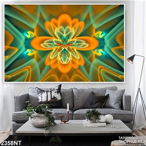 Tranh những luồng ánh sáng