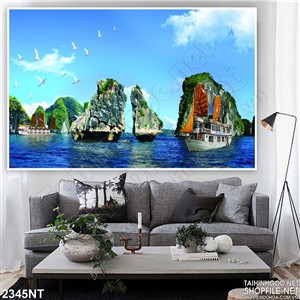 Tranh vịnh hạ long treo tường