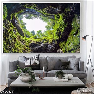 Tranh cửa hang động treo tường