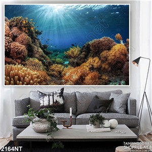 Tranh rừng san hô treo tường