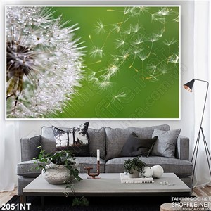 Tranh bồ công anh  tung cánh 3d