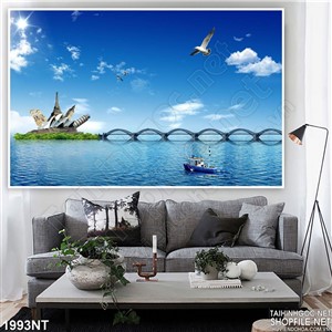 Tranh nước úc xinh đẹp in uv