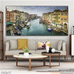 Tranh đường thủy trong thành phố