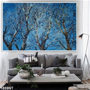 Tranh cây không lá 3d