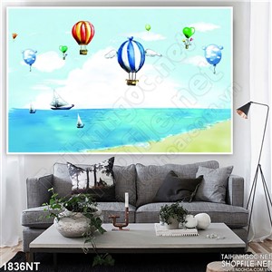 Tranh kinh khi cầu trên biển