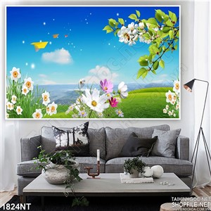 Tranh khung cảnh thiên nhiên