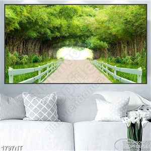 Tranh hàng trào chắn lũy tre