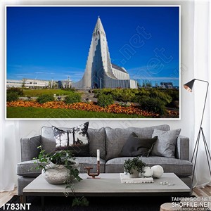 Tranh lâu đài tráng lệ