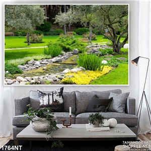 Tranh khe suối nhỏ