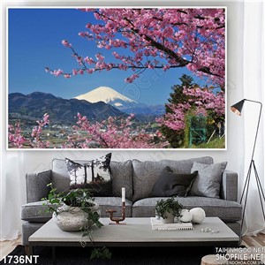 Tranh mùa hoa anh đào