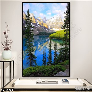 Tranh những ngọn núi trùng điệp