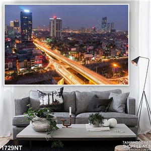 Tranh đường đôi về đêm