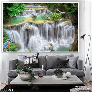 Tranh những con thác nối đuôi nhau