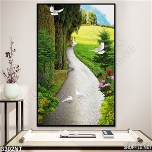 Tranh phong cảnh thiên nhiên treo tường