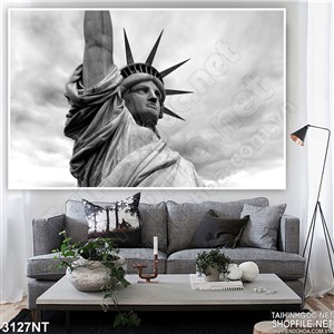 Tranh bức tượng thần vệ nữ treo tường