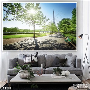 Tranh bóng cây che ánh mặt trời