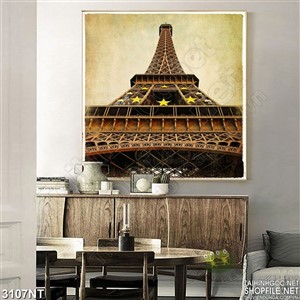 Tranh chân dung tháp effen in uv