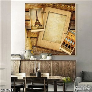 Tranh những bức ảnh về kiến trúc nổi tiếng