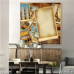 Tranh những bức hình kiến trúc cổ 3d