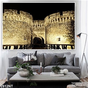 Tranh những tòa thành đồ sộ