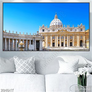 Tranh những tòa nhà thời cổ đại in uv